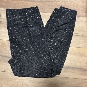New Balance Black Patterned Women's Leggings